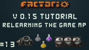 Factorio 0.15 Tutorial Series EP13: Belt Balancing & Radar Grid! - Relearning The Game Multiplayer