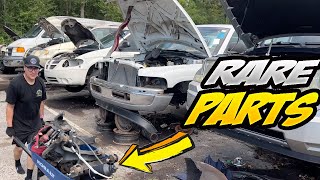 Junkyard run for 2nd Gen Dodge Ram Parts