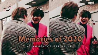 Taejin aclamándose durante el rodaje de Memories of 2020