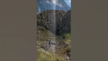 I Entered ALONE The DANGEROUS ENCHANTED WATERFALL In The Andes 