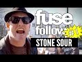 Capture de la vidéo Stone Sour's Pre-Show: Black Coffee & Fan Calls | Fuse Follows