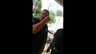 New York cops at my door