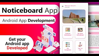 Noticeboard Android App Development | Noticeboard App for Colleges and Schools | Android | Rappid screenshot 1