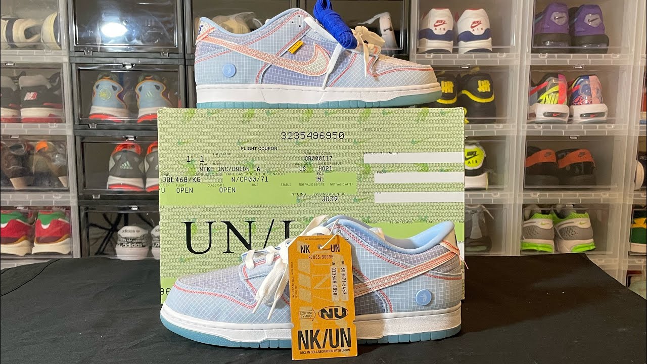 In-Hand Review: Nike x Union Dunk Low “Aragon” (Passport Pack) - YouTube