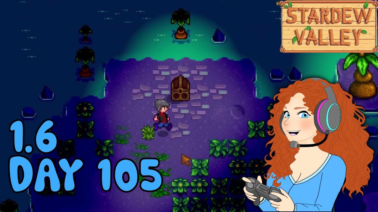 Stardew Valley 1.6 Let's Play - Day 105 - First Visit to the