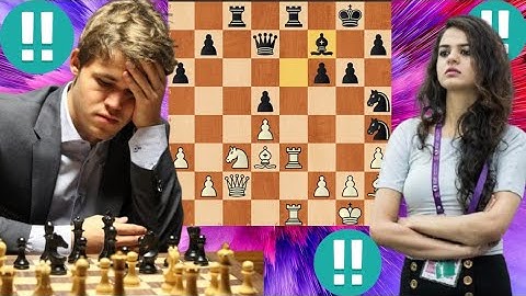 Classic chess 16 ,Magnus Carlsen vs Tania Sachdev 