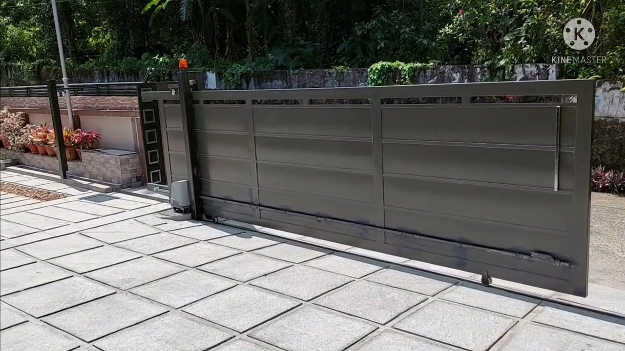 Automatic Sliding Gate| Remote Controlled Gate - YouTube