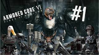 OS CABAS AGORA TÃO PILOTANDO MECHA! - Armored Core 6 #1