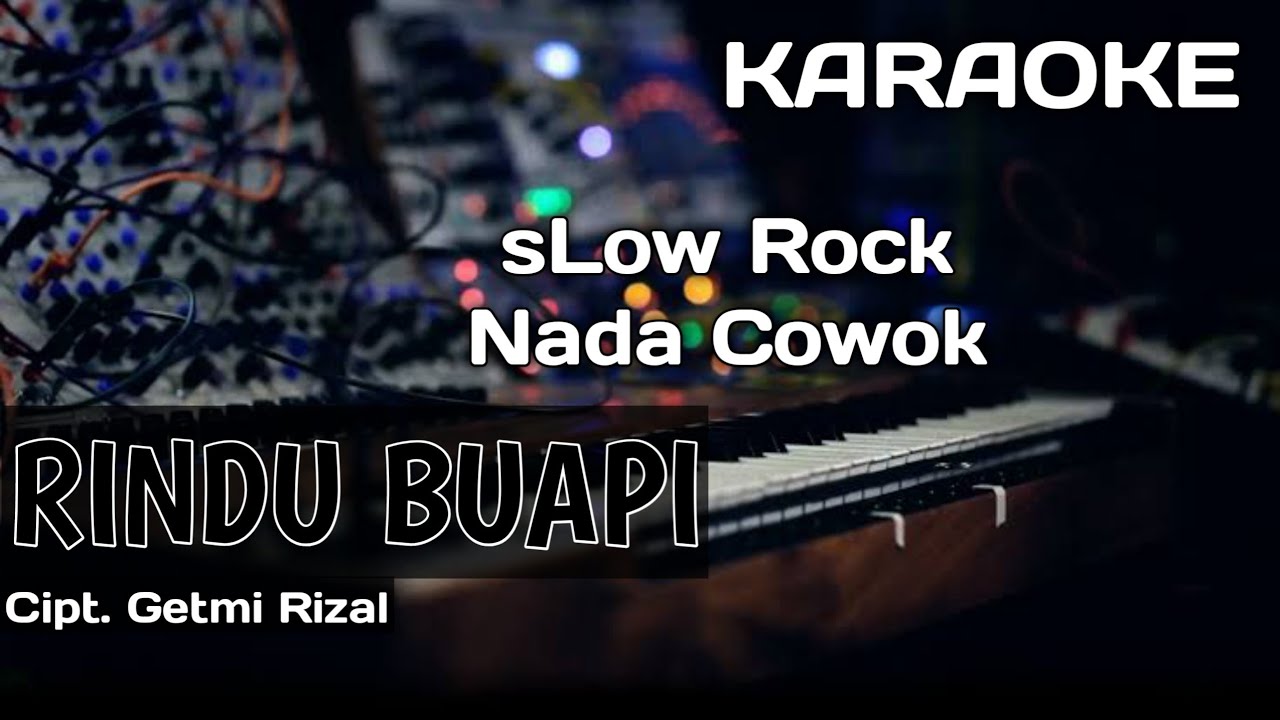 Karaoke/Lirik RINDU BUAPI | Lagu kerinci versi sLow