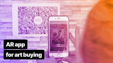 Creating mobile apps for augmented reality art buying