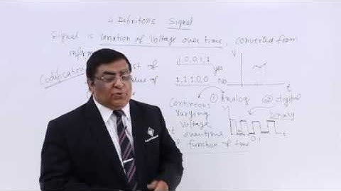 Class 12th – Definitions - Signal | Communication | Tutorials Point