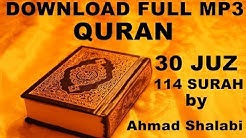 LINK Download FULL mp3 al qur'an 30 juz/114 surah by Ahmad Al-Shalabi  - Durasi: 0:56. 