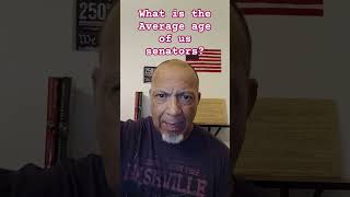What is the average age of US Senators?
