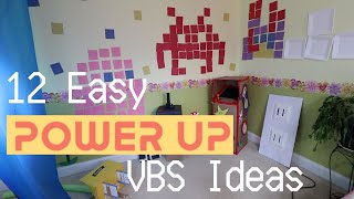 12 Easy Power Up VBS Decoration Ideas | DIY + Inexpensive | Tutorial Tuesday Ep. 80