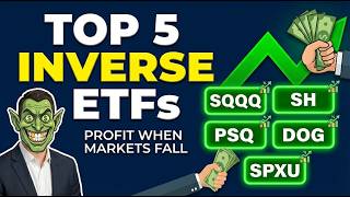 TOP 5 INVERSE ETFs: How to Profit When the Market CRASHES! 💰