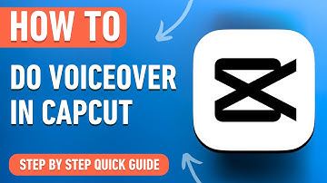 How to do a Voiceover in Capcut PC & Mac [2024] Easy Tutorial