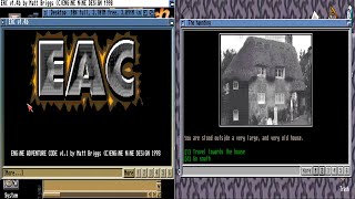 AMIGA TUTORIALS & EAC ENGINE ADVENTURE CODE v1 4 NINE DESIGN 98 Matt Briggs UNREGISTERE VERSION EAB