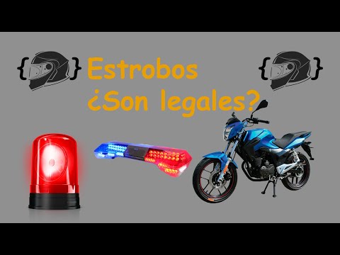 Video: ¿Son legales las luces estroboscópicas en las motocicletas?