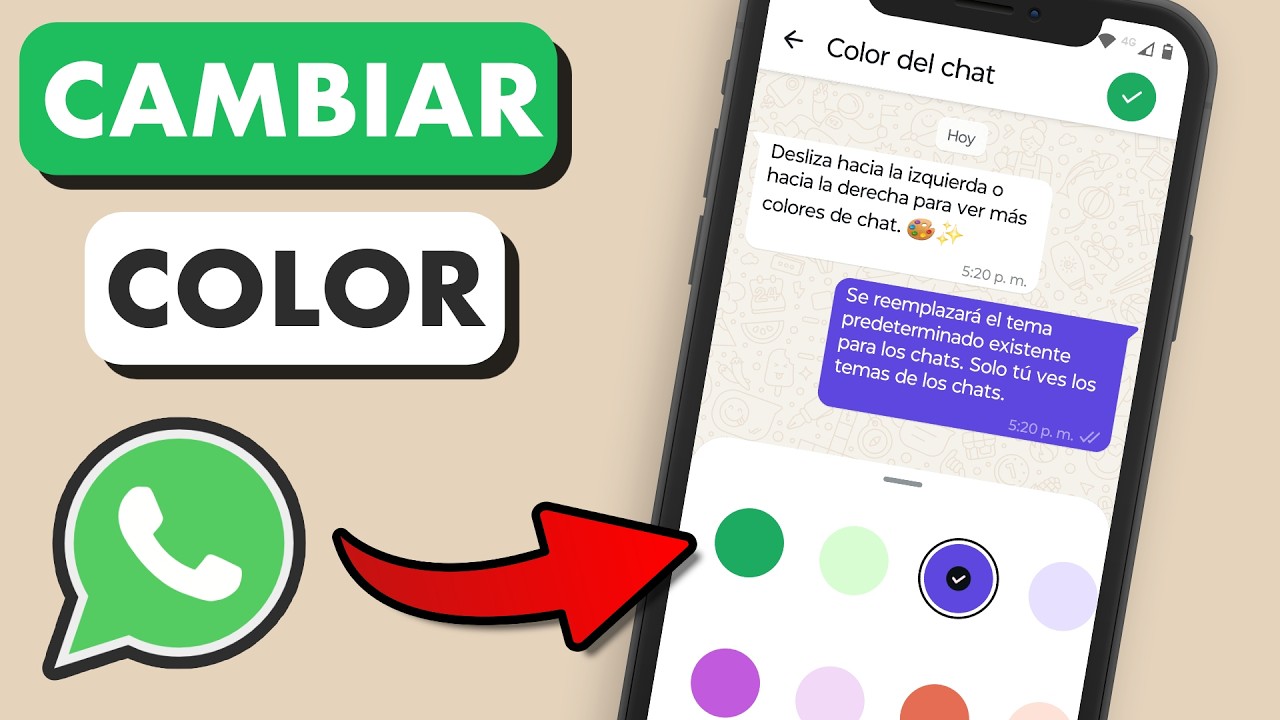 Cambia el Color de WhatsApp con los Nuevos Temas de Chat Personalizados