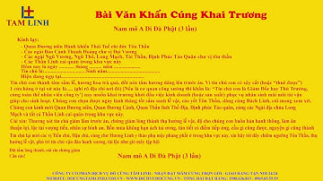 [VIDEO] Văn Khấn Cúng Khai Trương Chuẩn Nhất | Đồ Cúng Tâm Linh