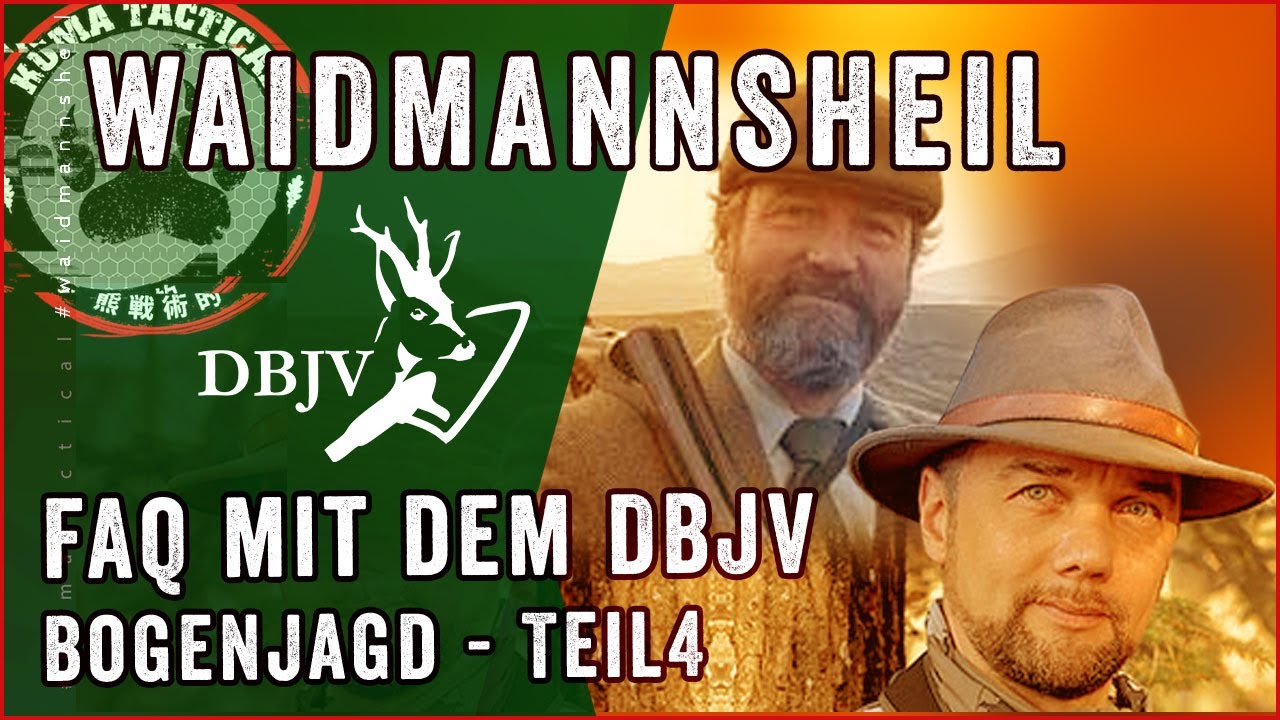 Bogenjagd FAQ mit dem Vorstand des DBJV eure Fragen - wie werde ich Bogenjäger 4/4