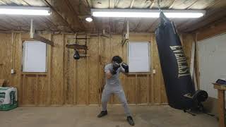 Technique Training On The Heavy Bag