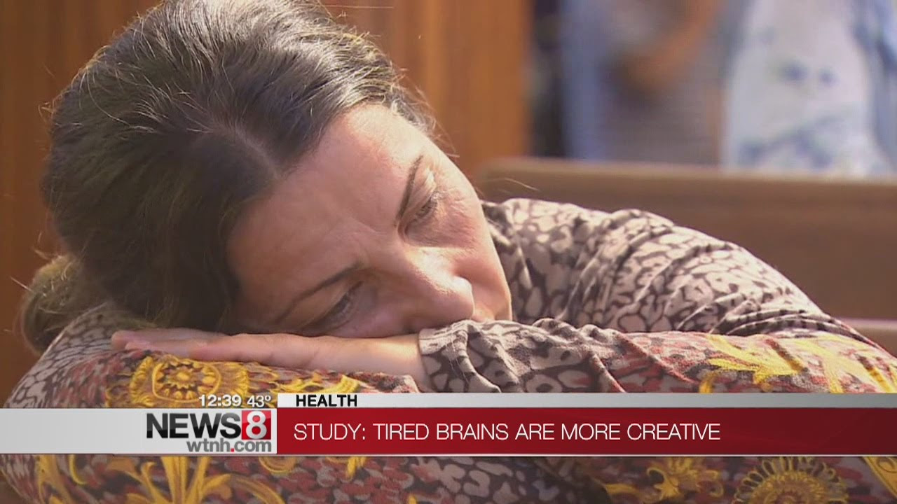 Study: feeling tired makes you more creative