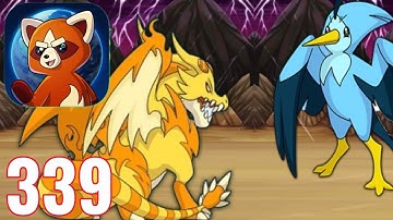 Dynamons World - Gameplay Walkthrough Part 339 - Electric Temple: Boss Battle 61-65 (iOS, Android)