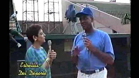 Estrellas Del Deporte Con Milagros Garcia - Gilber...