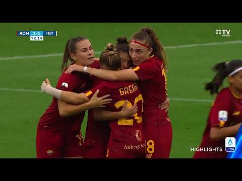 Roma-Inter 2-1 | Ancora Roman all'ultimo respiro, firma la rimonta | Serie A Femminile TIM 2022/23