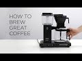 How to Brew Great Coffee on Moccamaster