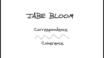 Jabe Bloom on Correspondence vs Coherence Theories of Truth