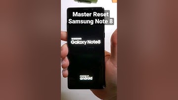 Master Reset Factory Reset Wipe & Clean Samsung Galaxy Note8 less than 60 sec The quickest reset vid