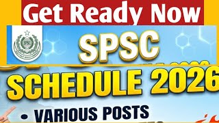 SPSC Tests Schedule announced for various jobs 