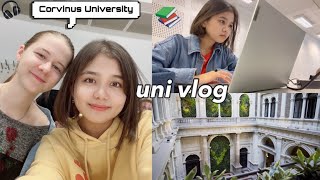 UNIVERSITY VLOG 🎧 Productive days on campus, Uni Student Life, busy days | Corvinus University