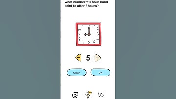 Brain Out | Level 65 | What Number Will Hour Hand Point To After 3 Hours | #shorts #gaming #ytshorts