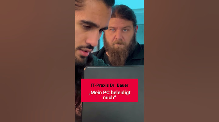 "Mein PC beleidigt mich" | IT-Praxis Dr. Bauer