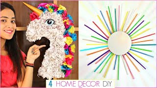 DIY Home Decor Using Waste - 4 Easy Craft Ideas at Home | #Recycle #Handcraft #Anaysa #DIYQueen