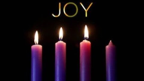 A Candle Is Burning   Advent 3