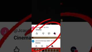 Fiz um cinema para filmes! #minecraft #city #construction #nflopa