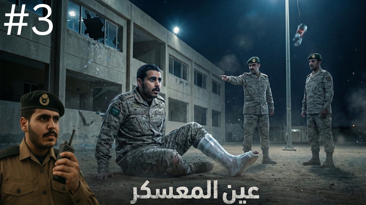 قصة عار الضابط معاذ (الهروب من الدورة العسكرية)😱|3