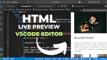 Live HTML Preview in VSCode 2025 | See HTML Preview on Side Tab