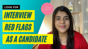 How to look for interview red flags as a candidate? [RUN AWAY IF YOU SEE THESE]