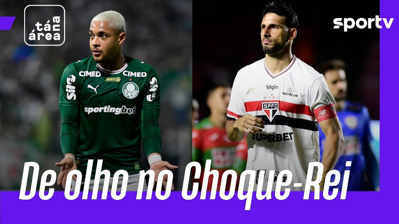 PALMEIRAS E SÃO PAULO SE PREPARAM PARA O PRIMEIRO CLÁSSICO DO ANO EM BARUERI | TÁ NA ÁREA | sportv