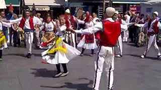 Video thumbnail of "Albanian Dance in Goes Netherlands"