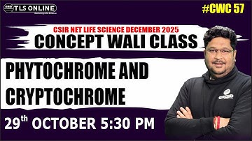 𝐏𝐡𝐲𝐭𝐨𝐜𝐡𝐫𝐨𝐦𝐞 𝐚𝐧𝐝 𝐜𝐫𝐲𝐩𝐭𝐨𝐜𝐡𝐫𝐨𝐦𝐞 | 𝐂𝐒𝐈𝐑 𝐍𝐄𝐓 𝐋𝐢𝐟𝐞 𝐒𝐜𝐢𝐞𝐧𝐜𝐞 | 𝐂𝐖𝐂 𝟓𝟕 | 𝐂𝐒𝐈𝐑-𝐍𝐄𝐓 𝐋𝐈𝐅𝐄 𝐒𝐂𝐈𝐄𝐍𝐂𝐄 |