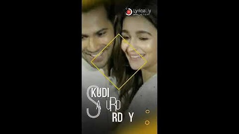 Thumbnail of Saturday Saturday song // varun alia WhatsApp status video/  love WhatsApp status