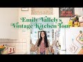 Vintage kitchen tour  emily vallelypertzborns vintage apartment