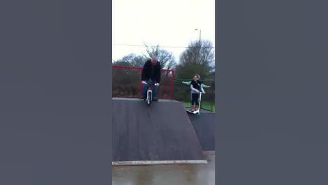 Grandad At The Skate Park