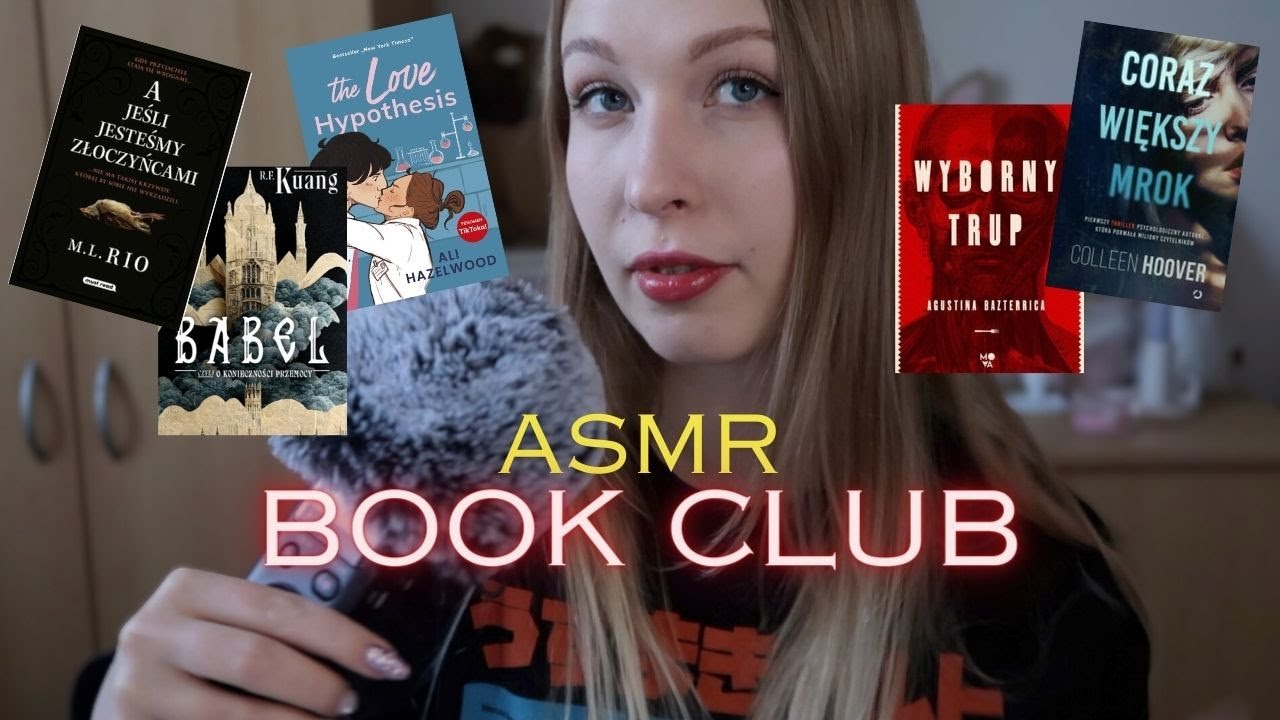 [ASMR] jesienny BOOK CLUB na początek zimy 🍂 20 książek (szept, pogadanka)